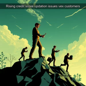 Read more about the article Rising credit score updation issues vex customers