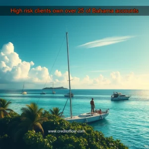 Read more about the article High risk clients own over 25  of Bahama accounts
