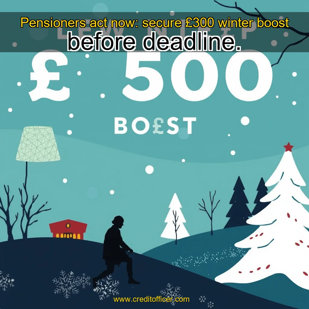 You are currently viewing Pensioners act now: secure £300 winter boost before deadline.