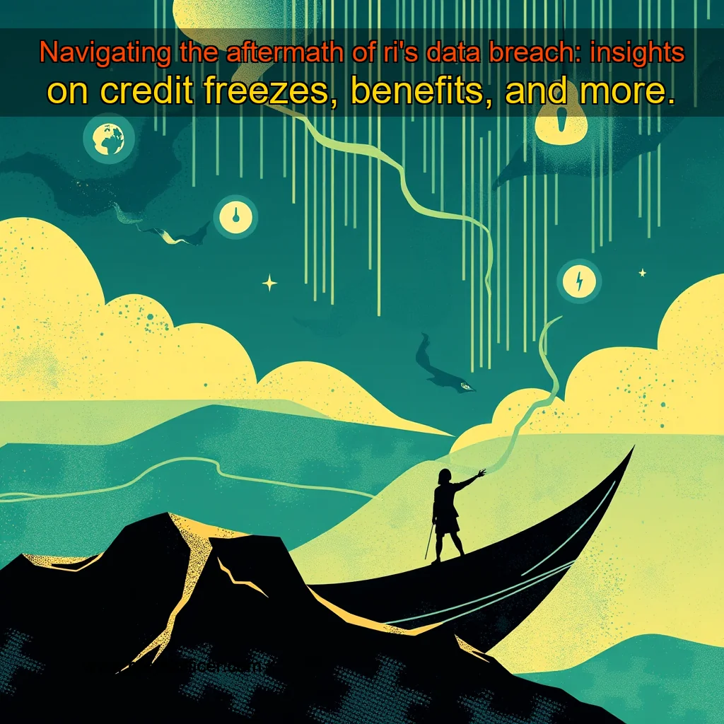 Read more about the article Navigating the aftermath of ri’s data breach: insights on credit freezes, benefits, and more.