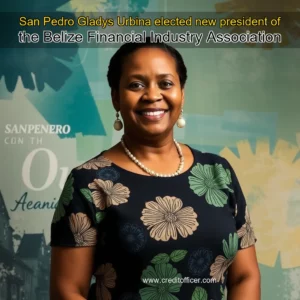 Read more about the article San Pedro Gladys Urbina elected new president of the Belize Financial Industry Association
