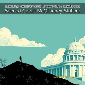 Read more about the article Standing Requirements Under FCRA Clarified by Second Circuit  McGlinchey Stafford
