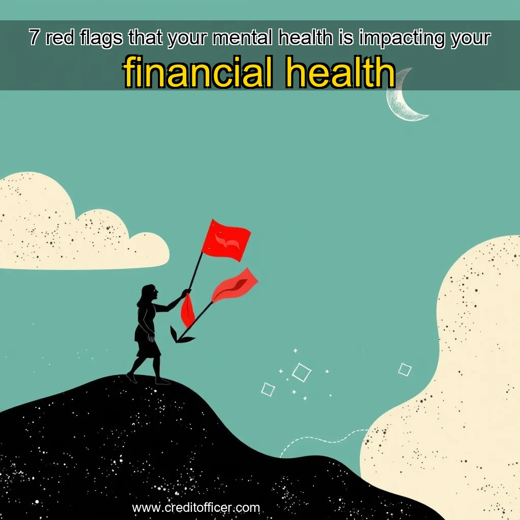 You are currently viewing 7 red flags that your mental health is impacting your financial health