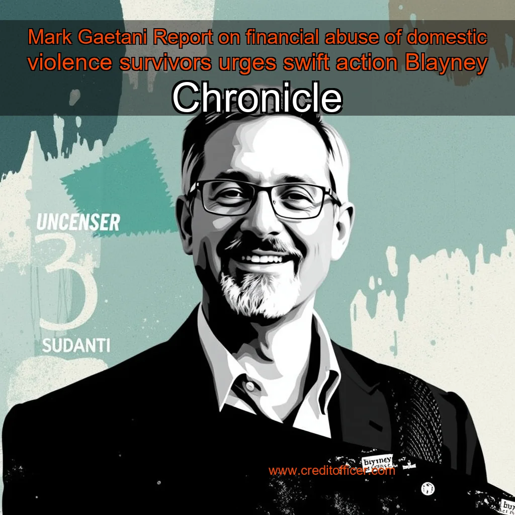You are currently viewing Mark Gaetani  Report on financial abuse of domestic violence survivors urges swift action  Blayney Chronicle