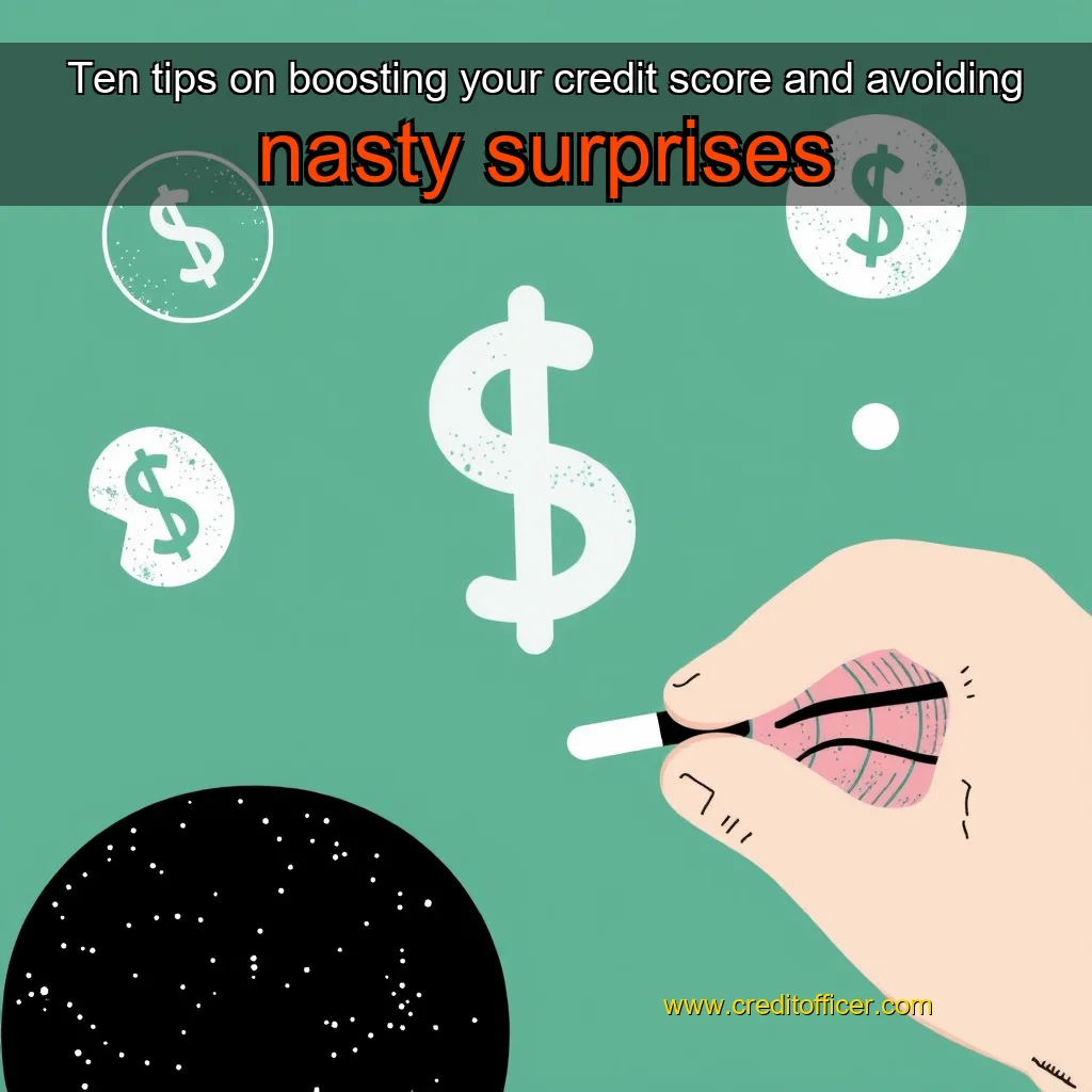 Read more about the article Ten tips on boosting your credit score and avoiding nasty surprises