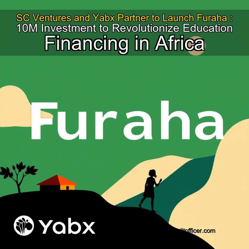 Artistic representation for SC Ventures and Yabx Partner to Launch Furaha : 10M Investment to Revolutionize Education Financing in Africa