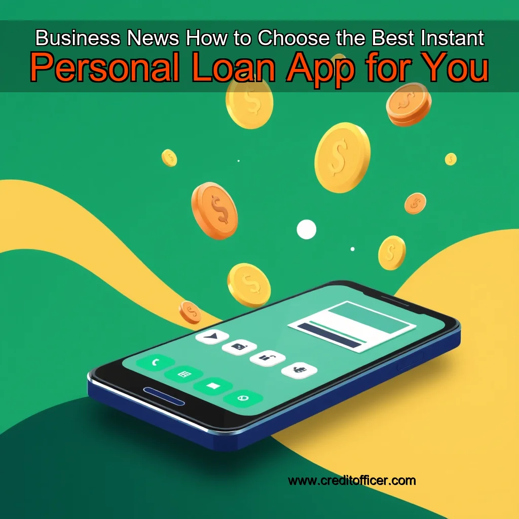You are currently viewing Business News  How to Choose the Best Instant Personal Loan App for You