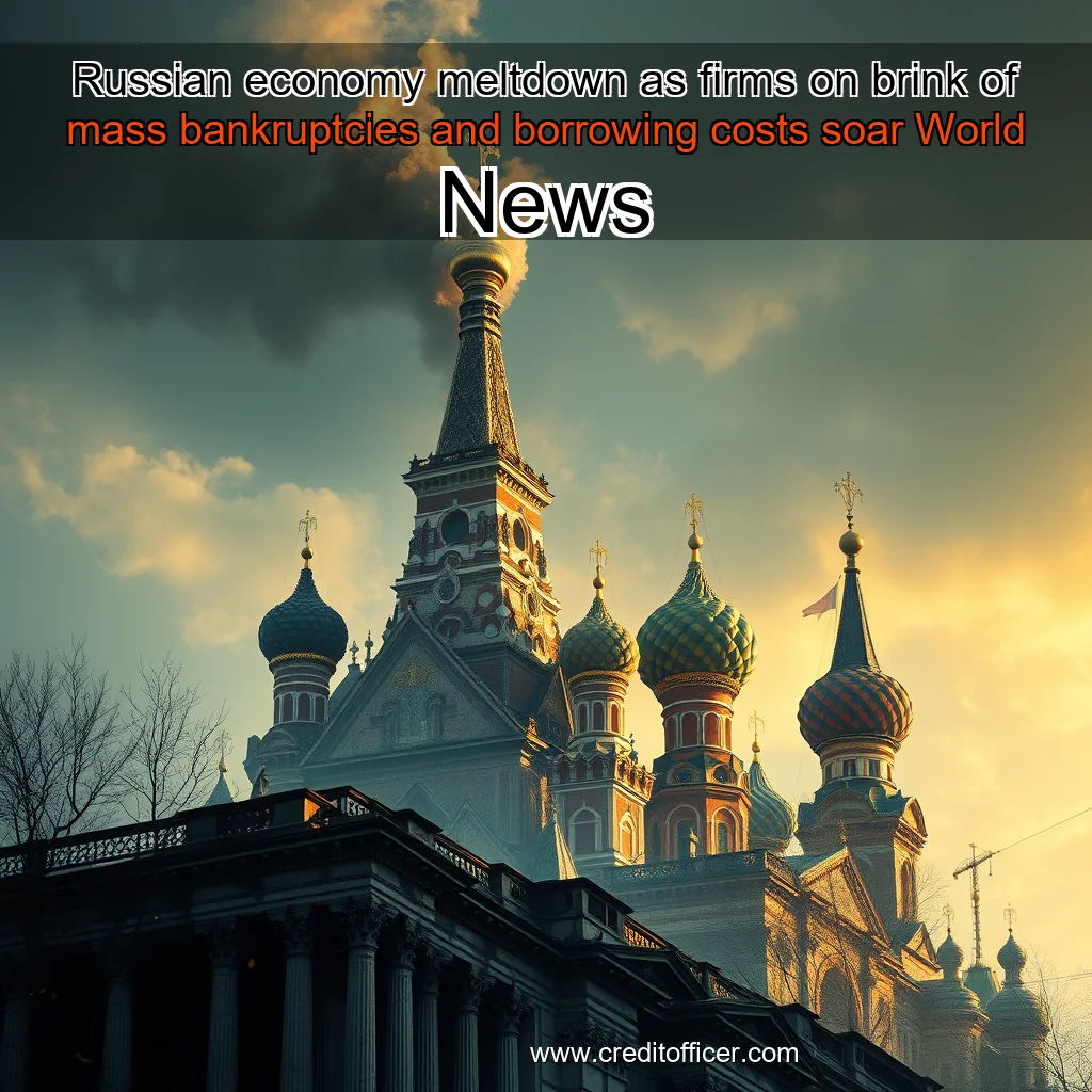 You are currently viewing Russian economy meltdown as firms on brink of mass bankruptcies and borrowing costs soar  World  News