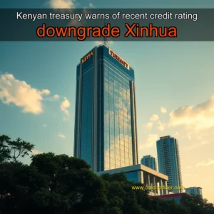 Read more about the article Kenyan treasury warns of recent credit rating downgrade  Xinhua