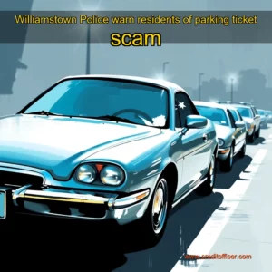 Read more about the article Williamstown Police warn residents of parking ticket scam
