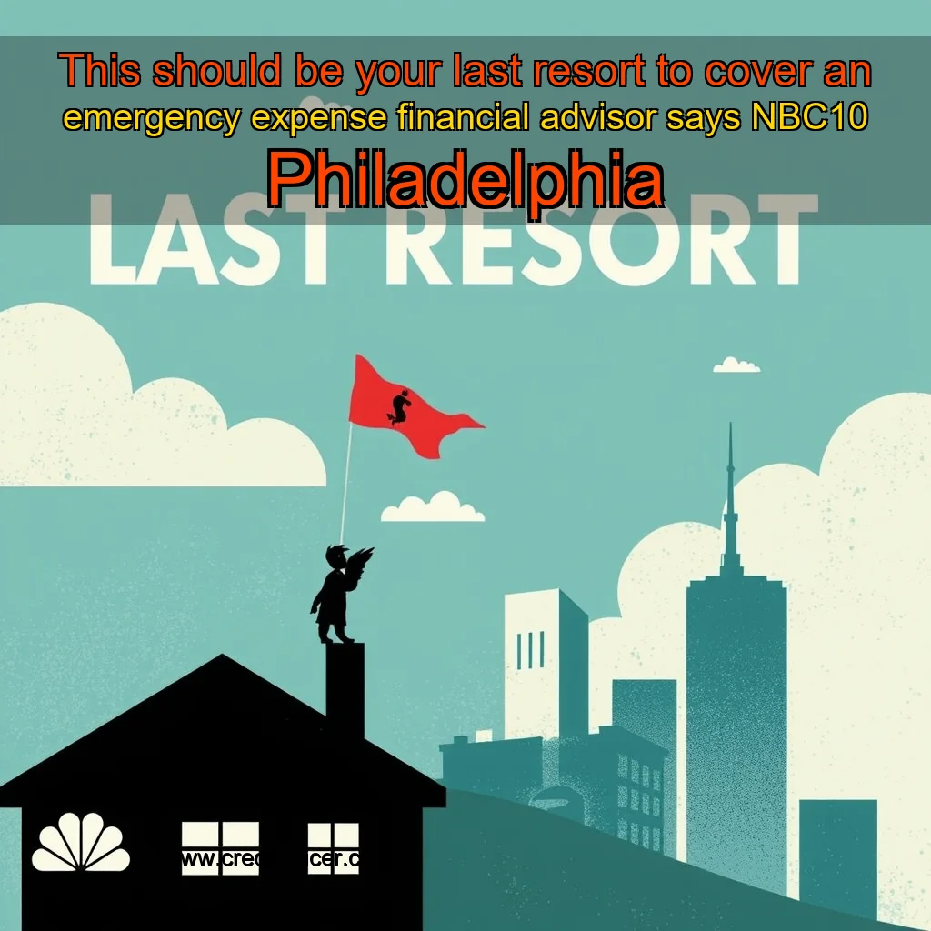 You are currently viewing This should be your last resort to cover an emergency expense  financial advisor says  NBC10 Philadelphia