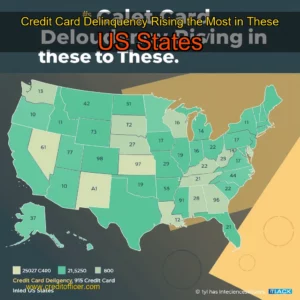 Read more about the article Credit Card Delinquency Rising the Most in These US States