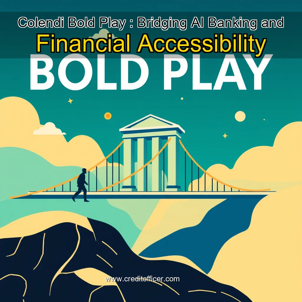 You are currently viewing Colendi Bold Play : Bridging AI  Banking  and Financial Accessibility