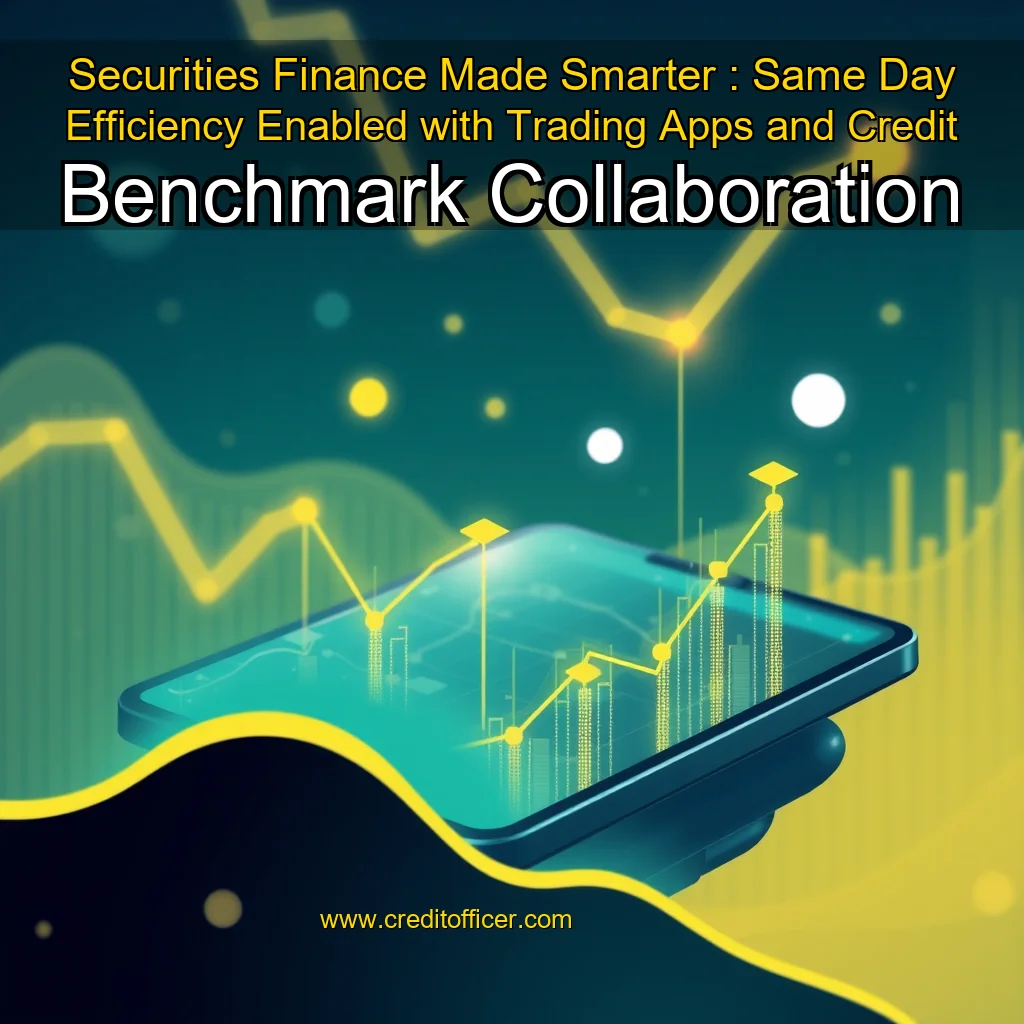 You are currently viewing Securities Finance Made Smarter : Same  Day Efficiency Enabled with Trading Apps and Credit Benchmark Collaboration