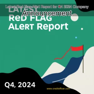 Read more about the article Latest Red Flag Alert Report for Q4 2024  Company Announcement