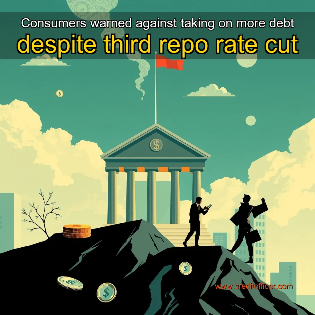 Read more about the article Consumers warned against taking on more debt despite third repo rate cut