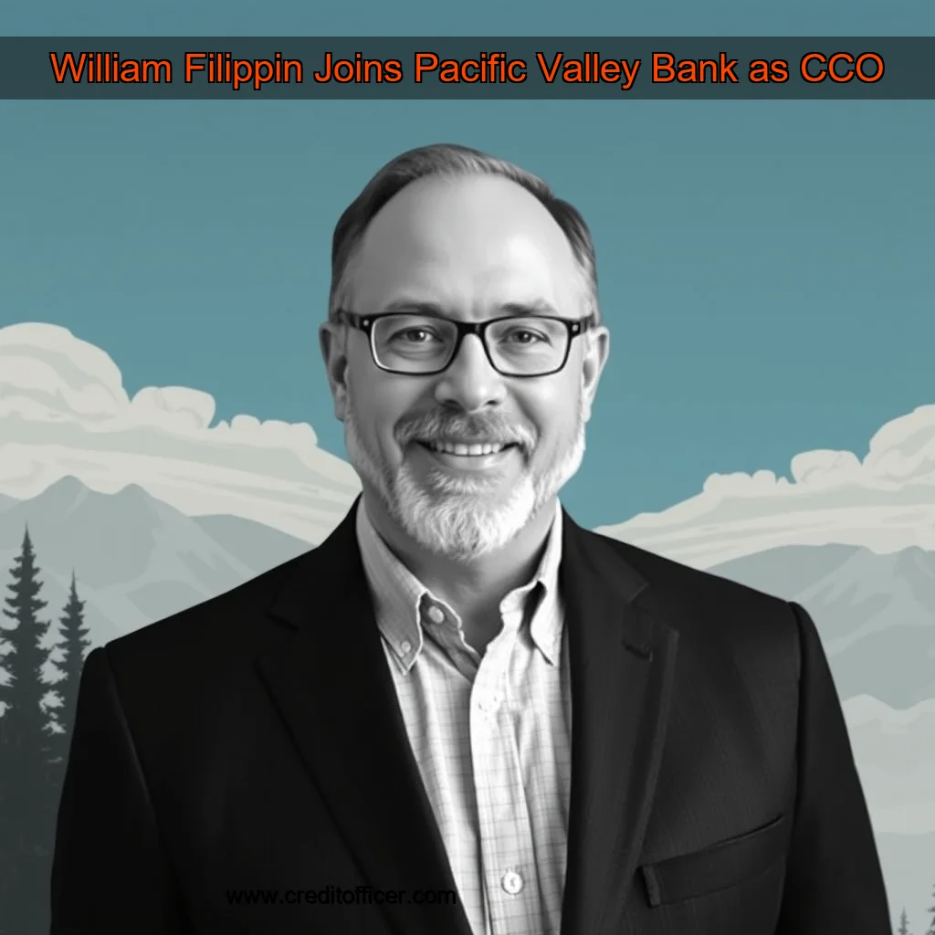 Artistic representation for William Filippin Joins Pacific Valley Bank as CCO