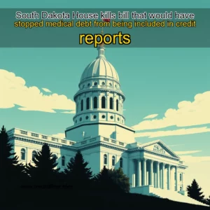 Read more about the article South Dakota House kills bill that would have stopped medical debt from being included in credit reports