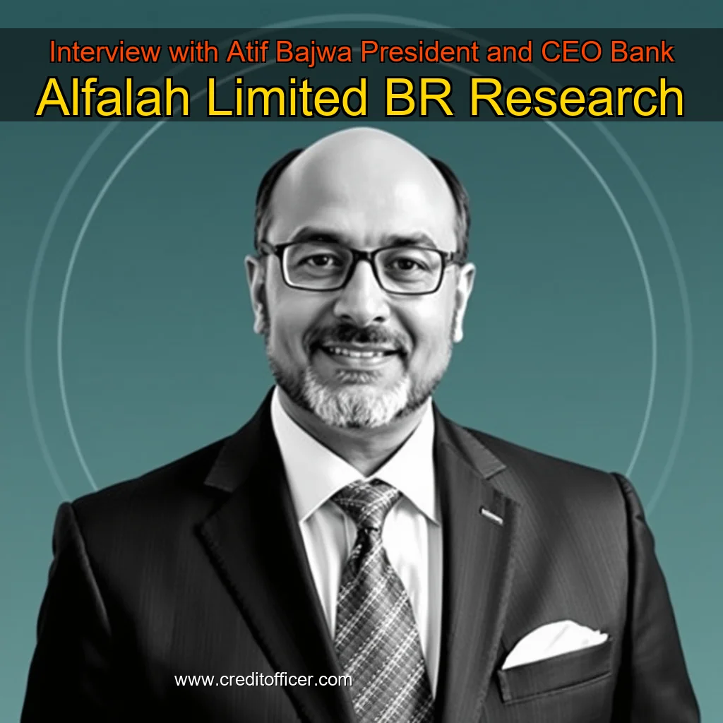 Read more about the article Interview with Atif Bajwa  President and CEO  Bank Alfalah Limited  BR Research