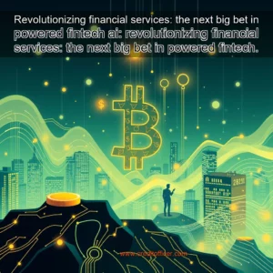 Artistic representation for Revolutionizing financial services: the next big bet in powered fintech ai: revolutionizing financial services: the next big bet in powered fintech.