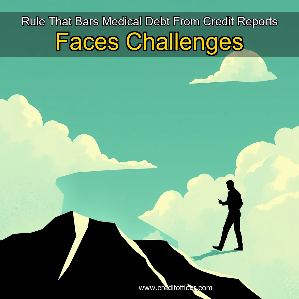 Read more about the article Rule That Bars Medical Debt From Credit Reports Faces Challenges