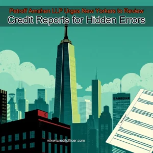 Read more about the article Petroff Amshen LLP Urges New Yorkers to Review Credit Reports for Hidden Errors