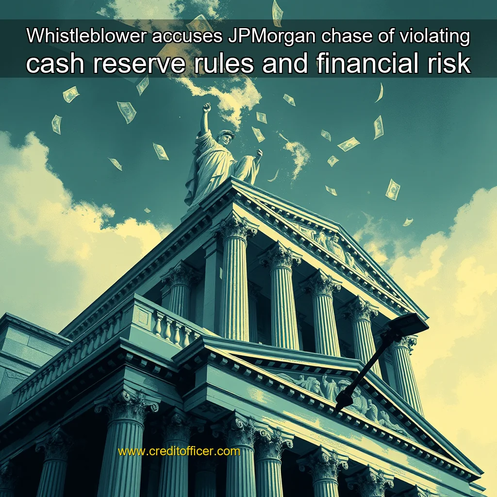 You are currently viewing Whistleblower accuses JPMorgan chase of violating cash reserve rules and financial risk