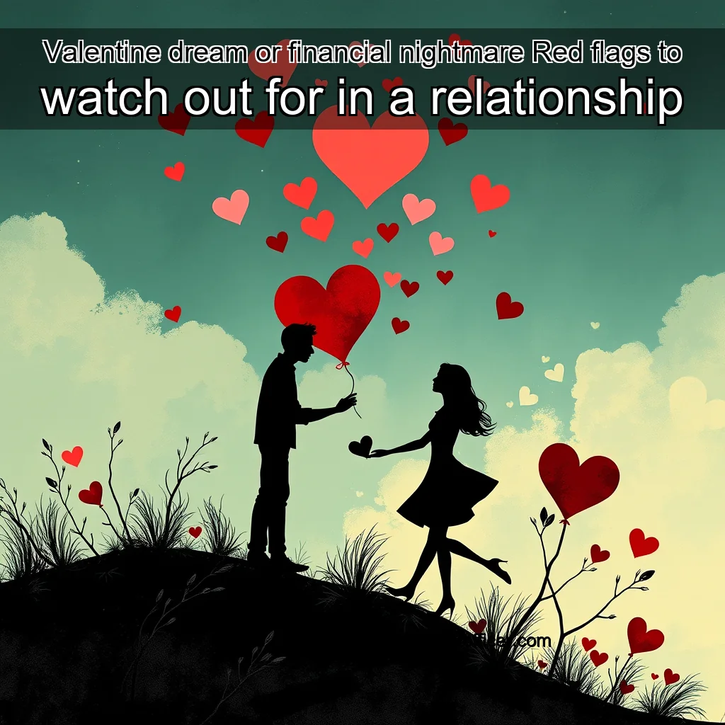 You are currently viewing Valentine dream or financial nightmare  Red flags to watch out for in a relationship