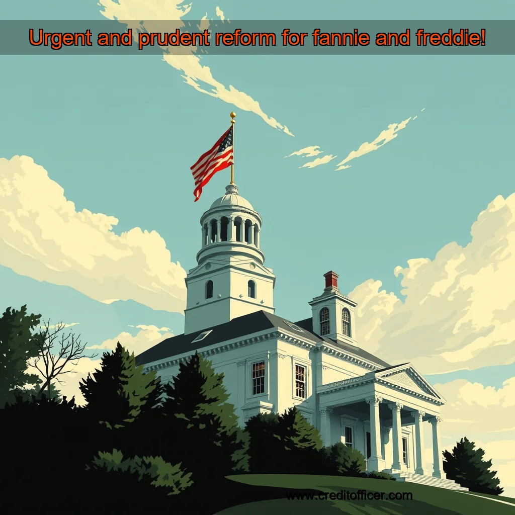 Read more about the article Urgent and prudent reform for fannie and freddie!