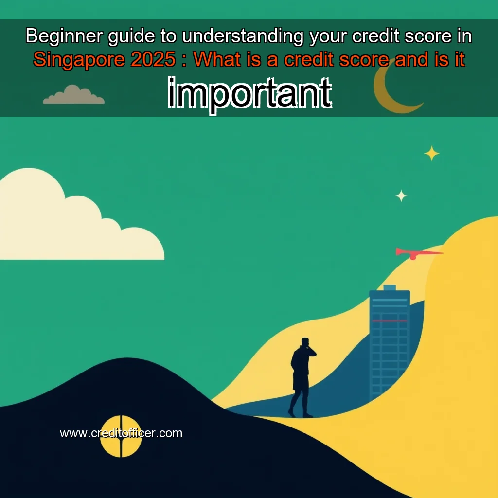 Read more about the article Beginner guide to understanding your credit score in Singapore  2025 : What is a credit score and is it important