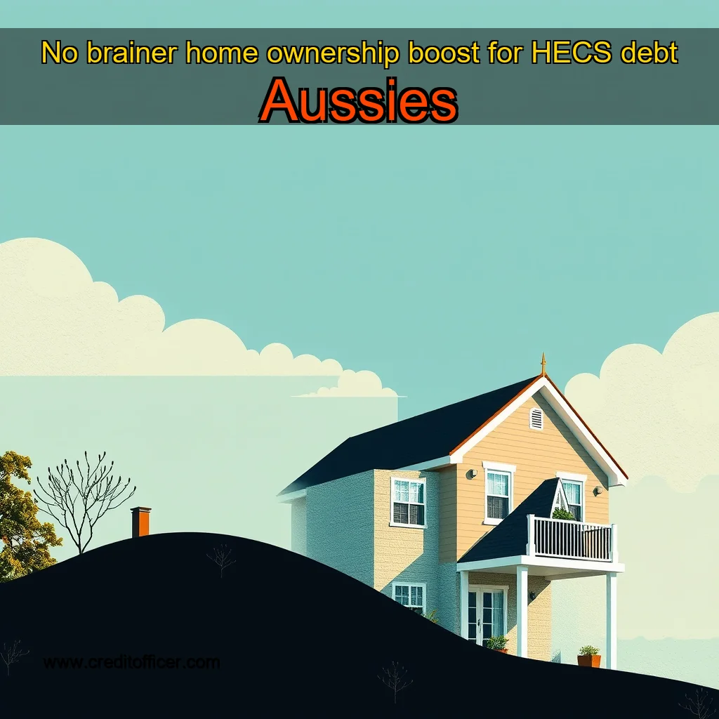 Read more about the article No  brainer home ownership boost for HECS debt Aussies