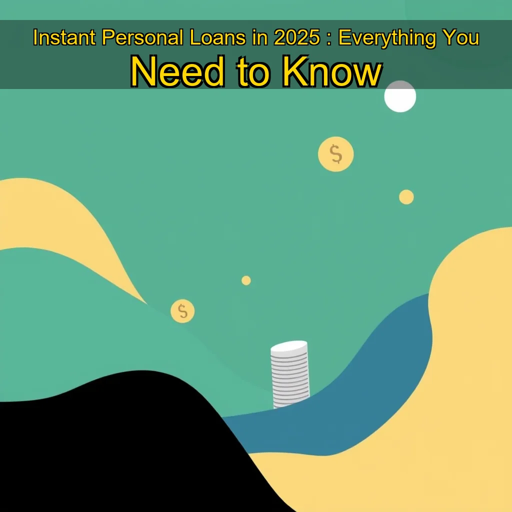 You are currently viewing Instant Personal Loans in 2025 : Everything You Need to Know
