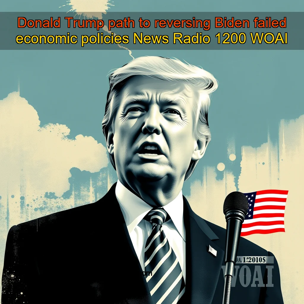 You are currently viewing Donald Trump path to reversing Biden failed economic policies  News Radio 1200 WOAI