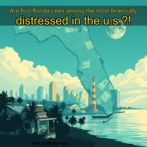 Artistic representation for Are four florida cities among the most financially distressed in the u.s.?!