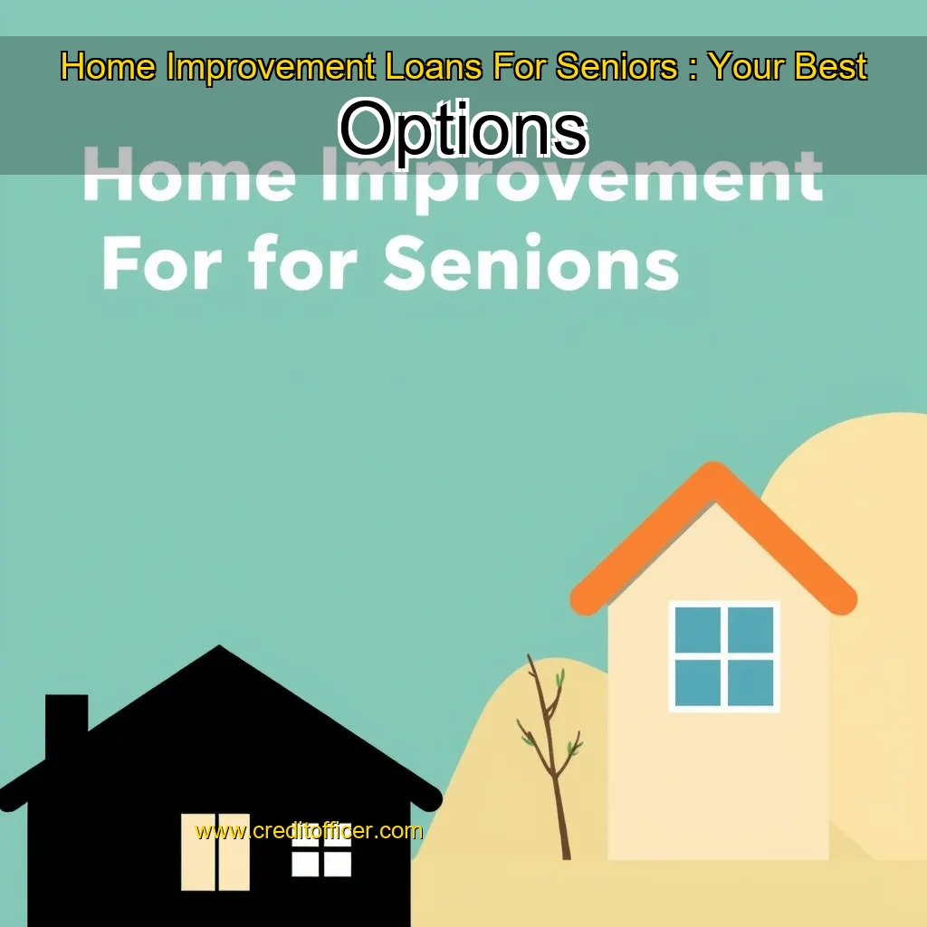 You are currently viewing Home Improvement Loans For Seniors : Your Best Options