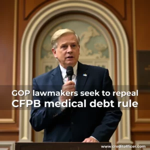 Read more about the article GOP lawmakers seek to repeal CFPB medical debt rule