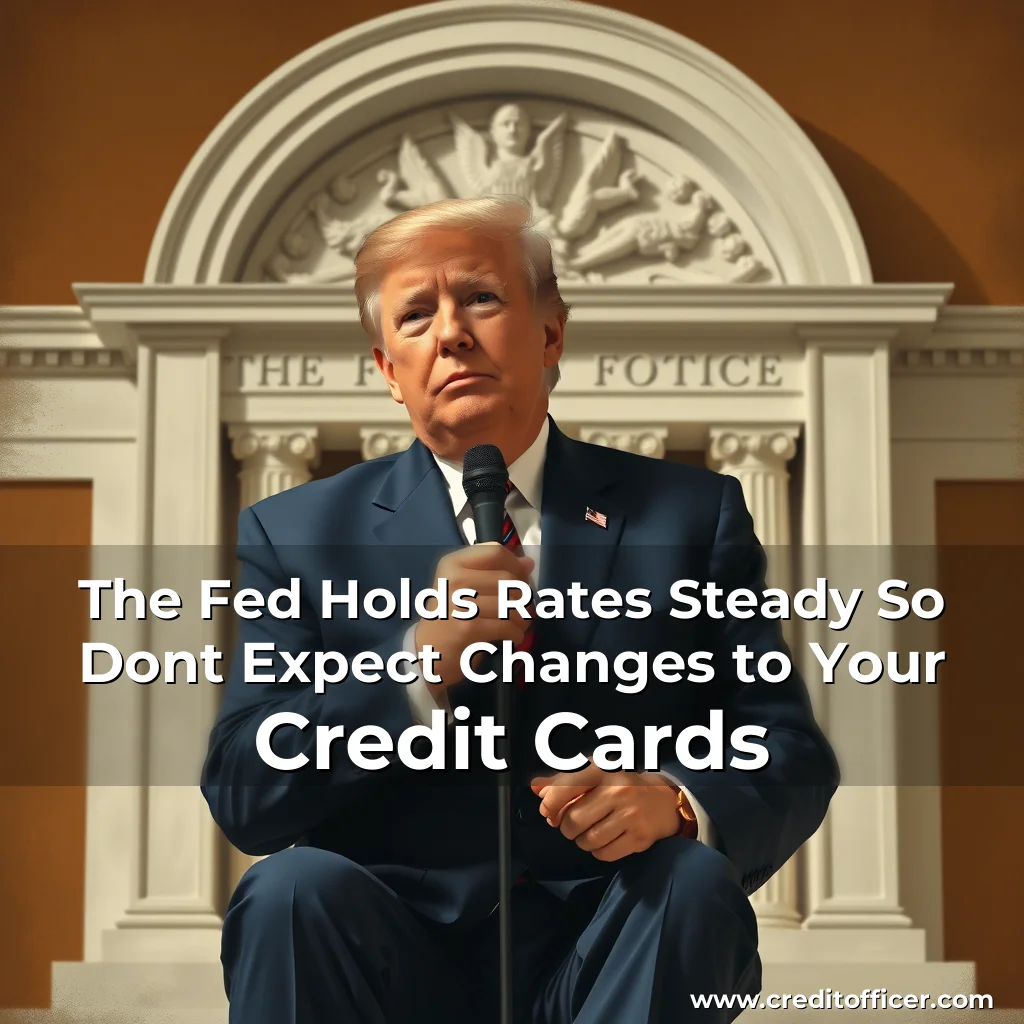 You are currently viewing The Fed Holds Rates Steady So Dont Expect Changes to Your Credit Cards