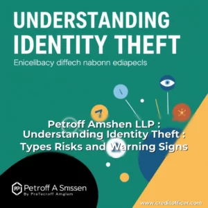 Read more about the article Petroff Amshen LLP : Understanding Identity Theft : Types  Risks  and Warning Signs