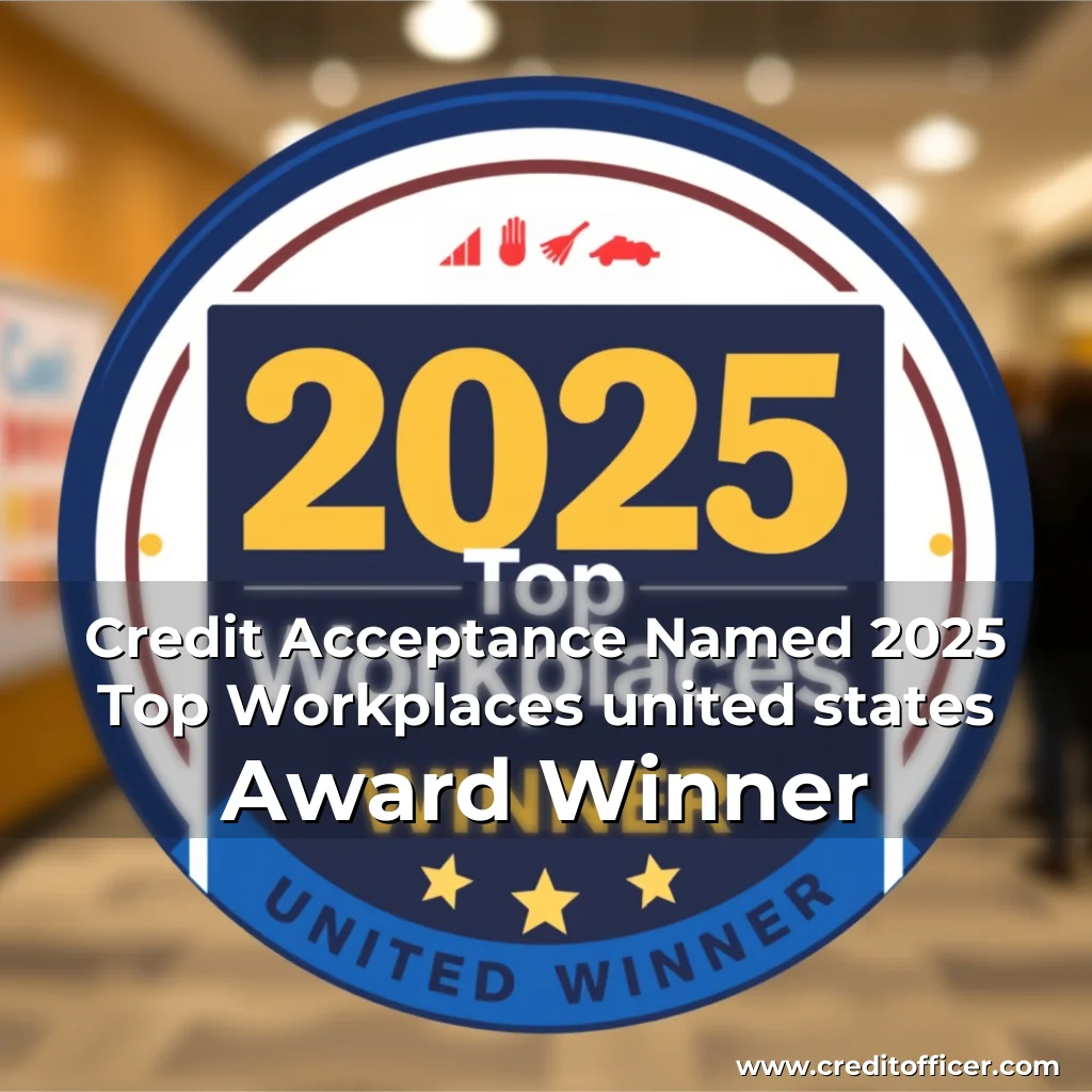 Read more about the article Credit Acceptance Named 2025 Top Workplaces united states Award Winner