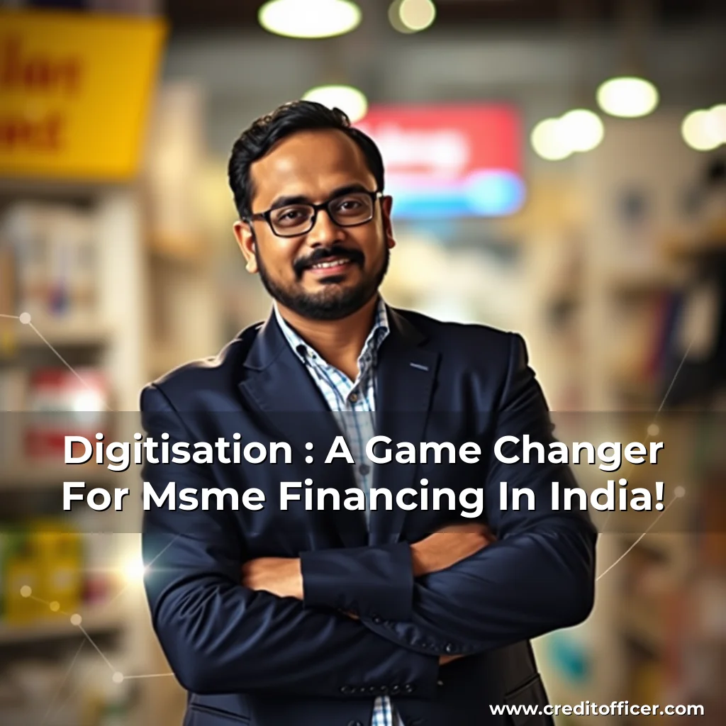 Read more about the article Digitisation : A Game Changer For Msme Financing In India!