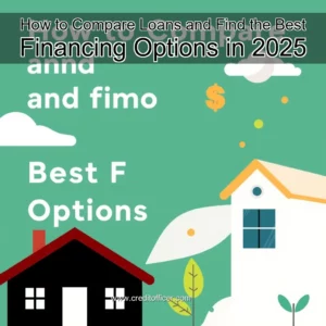 Artistic representation for How to Compare Loans and Find the Best Financing Options in 2025