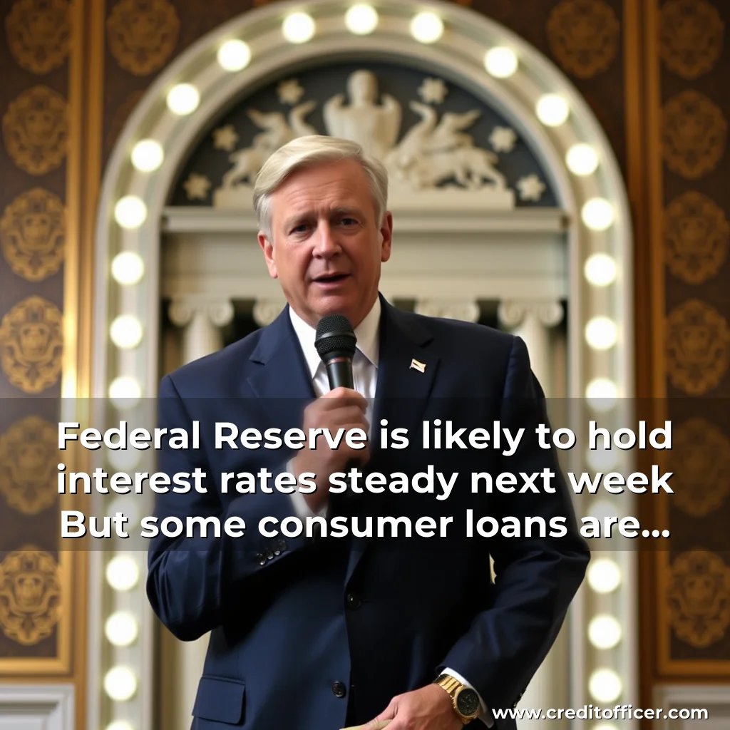 You are currently viewing Federal Reserve is likely to hold interest rates steady next week  But some consumer loans are getting cheaper