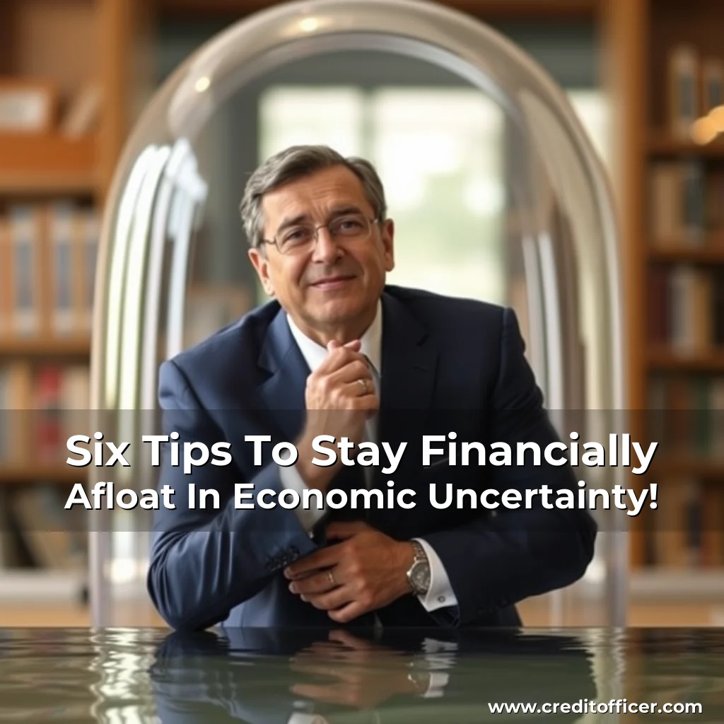 Read more about the article Six Tips To Stay Financially Afloat In Economic Uncertainty!