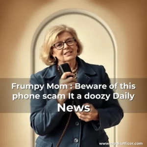 Read more about the article Frumpy Mom : Beware of this phone scam  It a doozy   Daily News