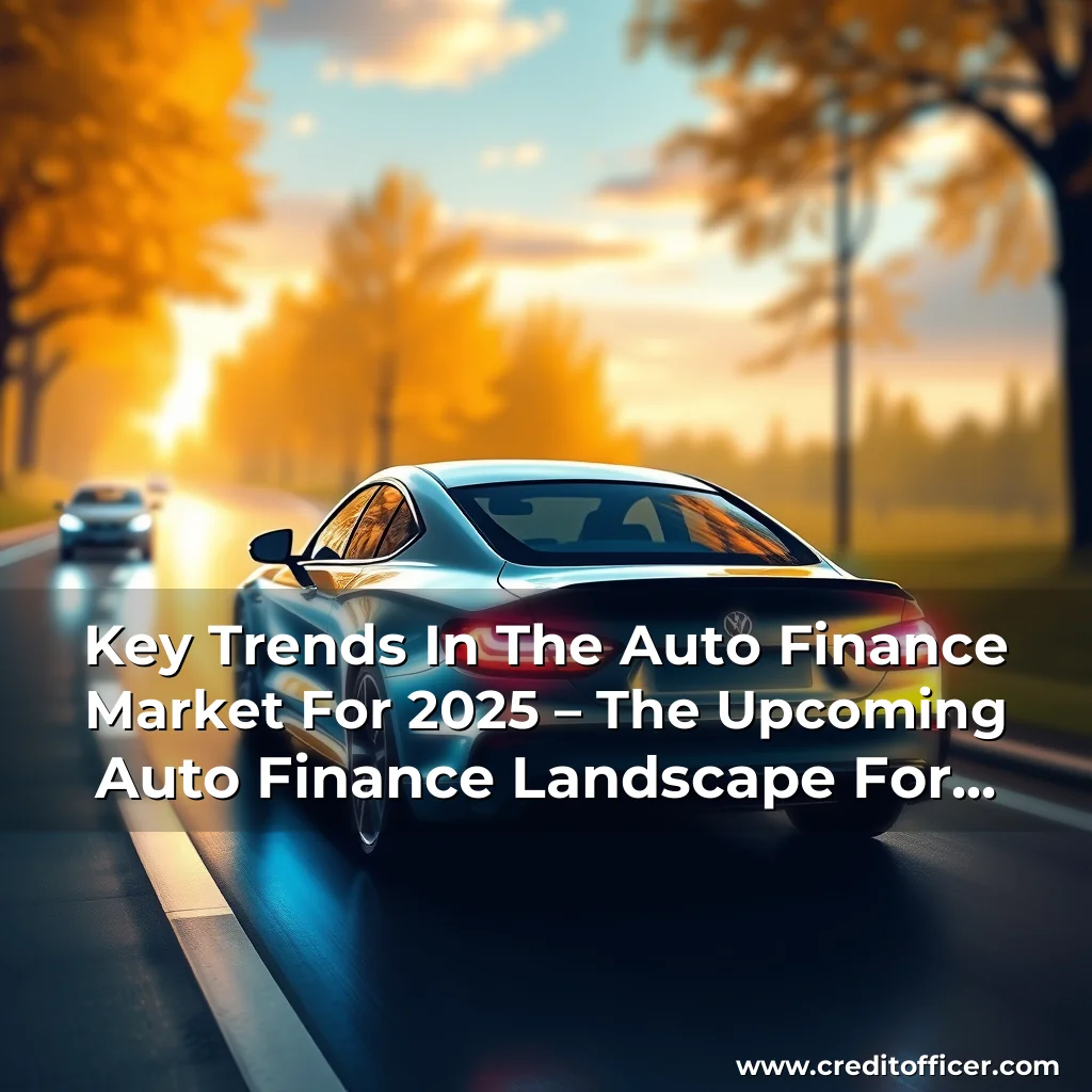 Read more about the article Key Trends In The Auto Finance Market For 2025 – The Upcoming Auto Finance Landscape For 2025!