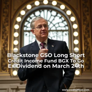 Read more about the article Blackstone  GSO Long  Short Credit Income Fund  BGX  To Go Ex  Dividend on March 24th