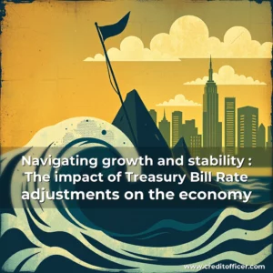 Artistic representation for Navigating growth and stability : The impact of Treasury Bill Rate adjustments on the economy