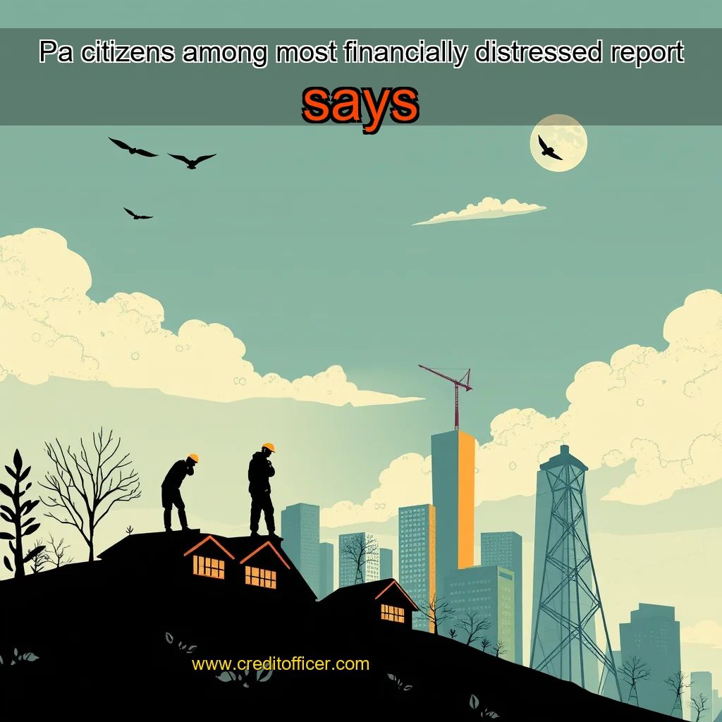 Read more about the article Pa  citizens among most financially distressed  report says