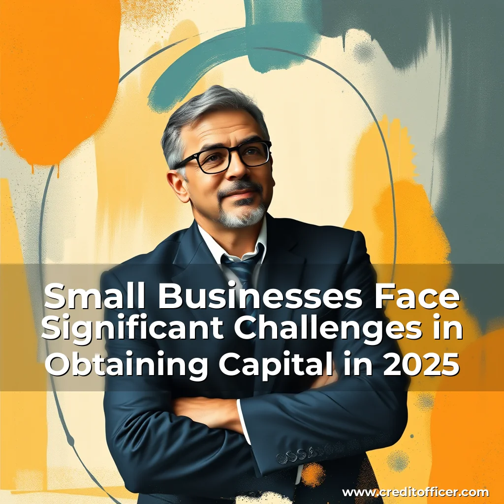 Read more about the article Small Businesses Face Significant Challenges in Obtaining Capital in 2025
