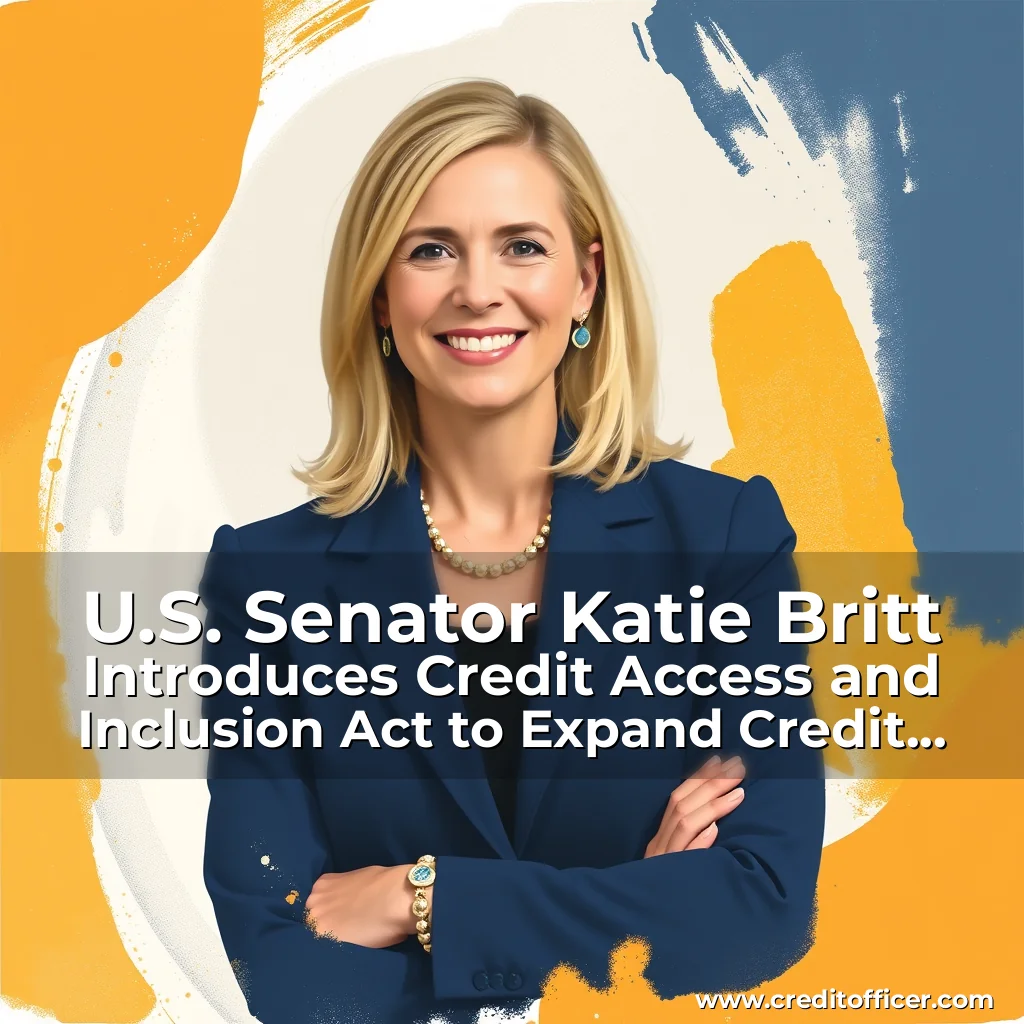 You are currently viewing U.S. Senator Katie Britt Introduces Credit Access and Inclusion Act to Expand Credit Options for Millions of Americans